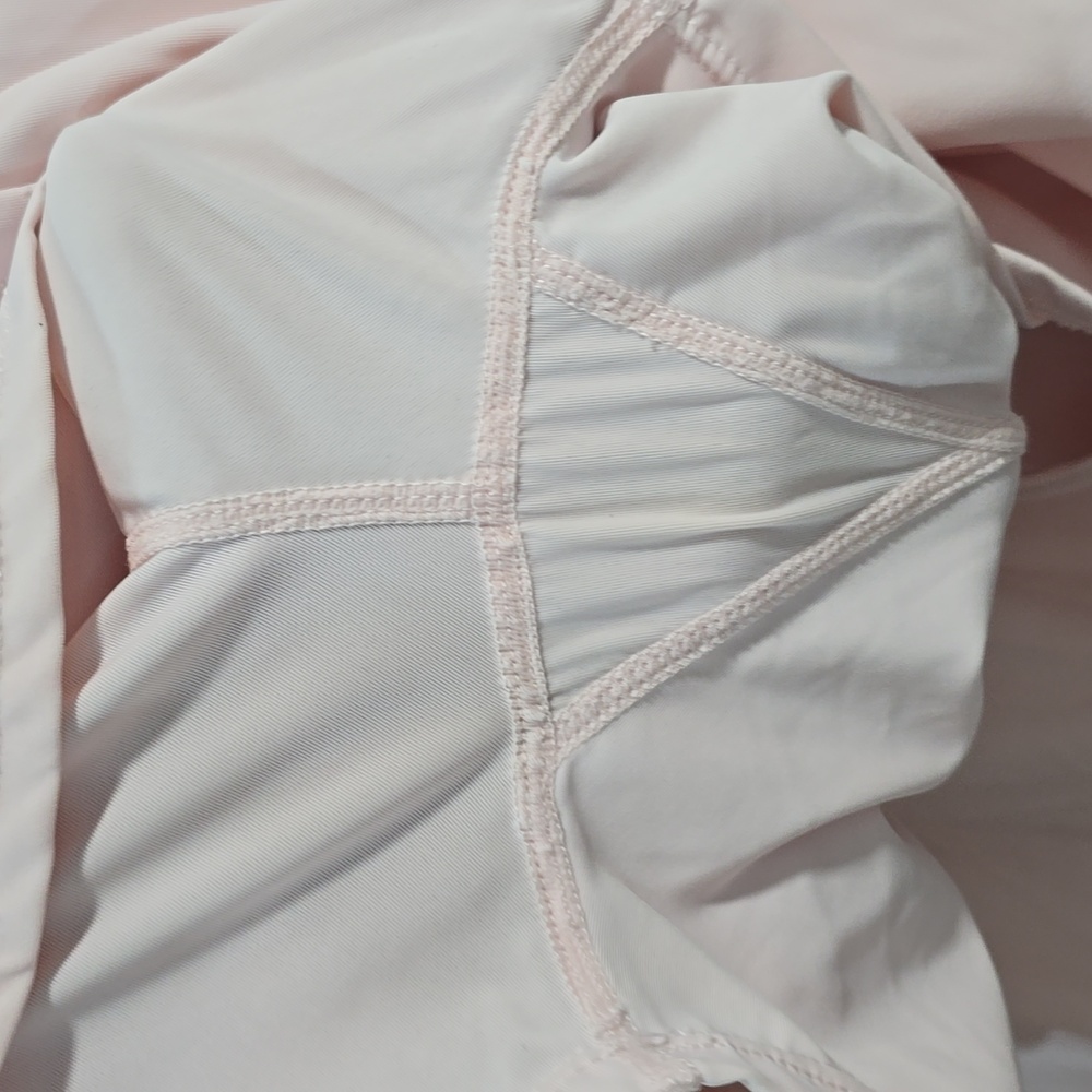 Amazon Light Pink Skirted Shorts - Picture 3 of 12